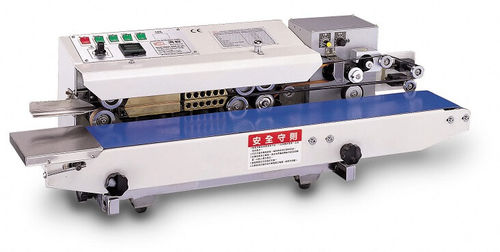Kontinuierliches Heißsiegelgerät - CC-6201P - CHYNG CHEEUN MACHINERY CO.,LTD - halbautomatisch / für Tüten / drehbar