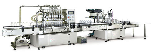 Lineare Abfüll- und Verschließanlage - AAM-860C+180 - CHYNG CHEEUN MACHINERY CO.,LTD - Zentrifugal / für Milchprodukte / für Getränke