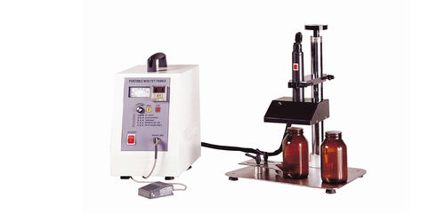 Halbautomatisches Heißsiegelgerät - AAM-500i - CHYNG CHEEUN MACHINERY CO.,LTD - für Stopfen / für Kunststoffflaschen / für Glasflaschen