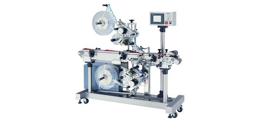 Automatische Etikettiermaschine - AAM-220 - CHYNG CHEEUN MACHINERY CO.,LTD - zur Oberseitenetikettierung / horizontal