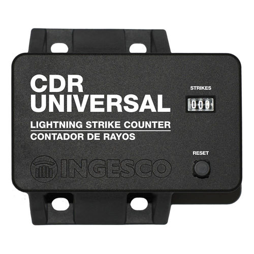 Kompakter Blitzeinschlagzähler - CDR-UNIVERSAL - INGESCO - ohne Anzeige / elektromechanisch / IP65