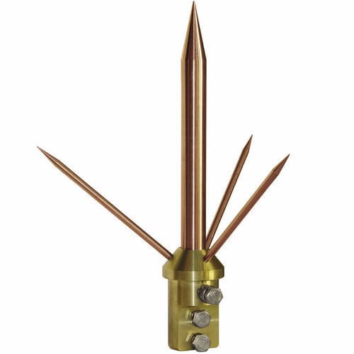 Edelstahl-Blitzableiter - 1100 series - INGESCO - Kupfer