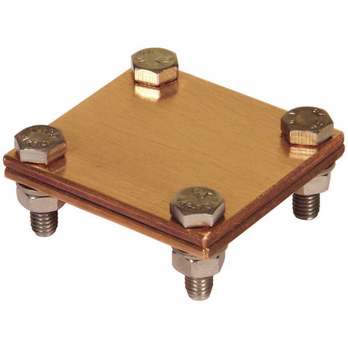 Erdungssteckverbinder - 115 series - INGESCO - Stromversorgung / flach / Kupfer