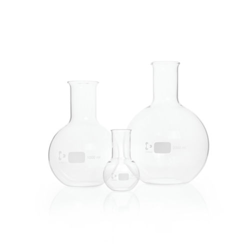 Phiole mit flachem Boden - 21731 series - DWK life science - Destillier / Borosilikatglas