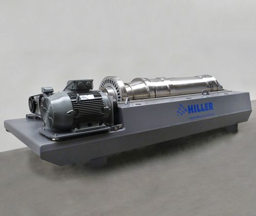 Dekanter zur Schlammverdichtung - DecaThick - Hiller GmbH - Zentrifugal / horizontal / 2-Phasen