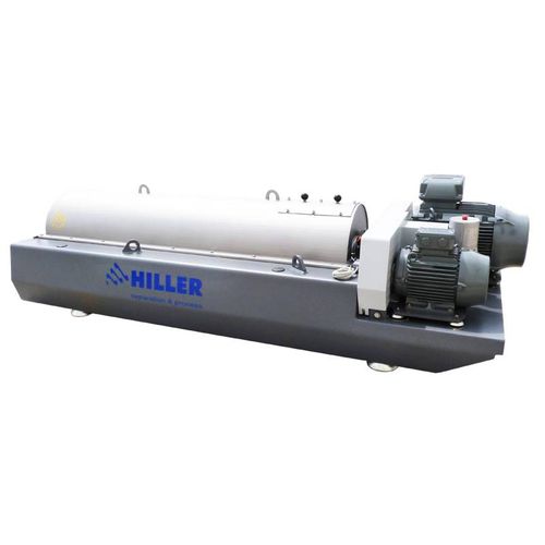 3-Phasen-Dekanter - TricaPress - Hiller GmbH - für Gas- und Erdölindustrie / Zentrifugal / horizontal