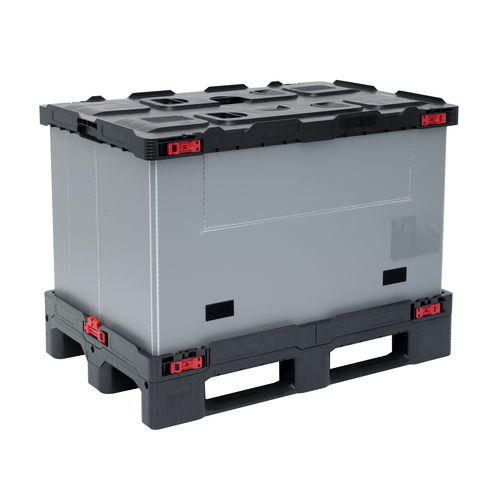 HDPE-Palettenbox - SF 800 SP - SMART FLOW EUROPE - PP / Lager / Transport