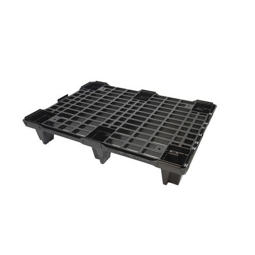 Recyclingkunststoff-Halbpalette - SF 600 UL A - SMART FLOW EUROPE - HDPE / Euro / für Materialumschlag