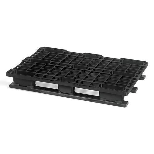 Recyclingkunststoff-Palette - SF 800 NL-ASS - SMART FLOW EUROPE - HDPE / leicht / schachtelbar