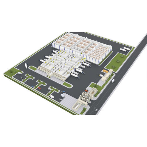 Zentrum für Zubereitung und Lagerung von Lebensmitteln - CANTEK Cold Storage - Meat Processing