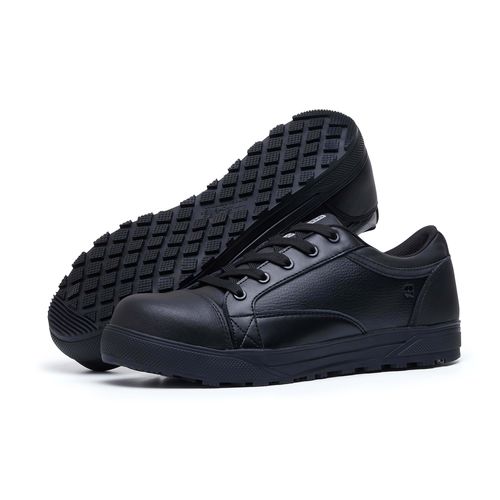 Rutschfeste Sicherheitsschuhe - FERGUS BLACK - Shoes for Crews (Europe) Ltd. - wasserdicht / Leder / unisex