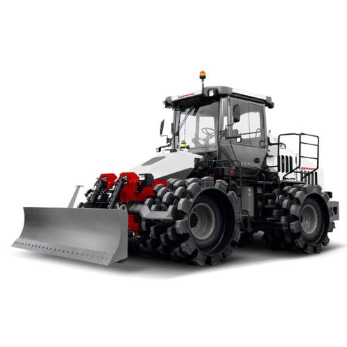 Mobile Müllpresse - CT3000 - Dynapac Road Construction Equipment - zum Entladen