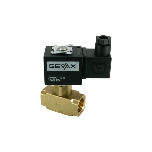 Direktwirkendes Magnetventil - 1401-ADND040-060-G24DC - Gevax Flow Control Systems - 2-Wege / Schließer / Wasser