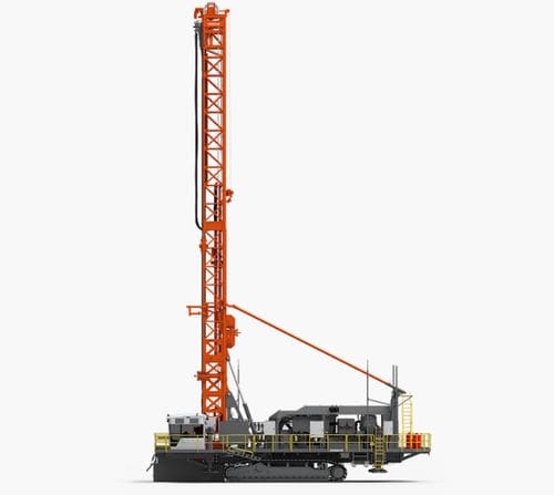 Bohrgerät / Schneckenortbeton-Verfahren SOB - DR416i  - Sandvik Mining and Rock Technology - Sprengloch / autonom / auf Raupen