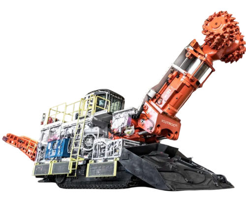 Teilschnittmaschine für punktuellen Stoss - MT721 - Sandvik Mining and Rock Technology
