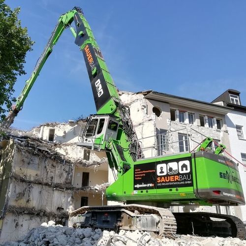 Abbruchbagger - 870 HDD E - SENNEBOGEN Maschinenfabrik GmbH - großformatig / auf Raupen / Diesel