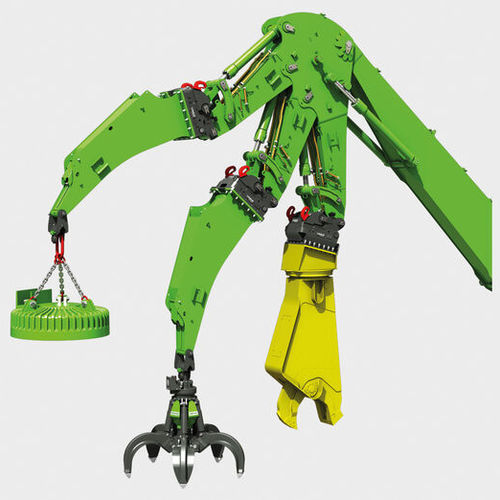 Schnellwechselsystem für Hydraulikbagger - SENNEBOGEN Maschinenfabrik GmbH - für Beförderungsbagger / hydraulisch