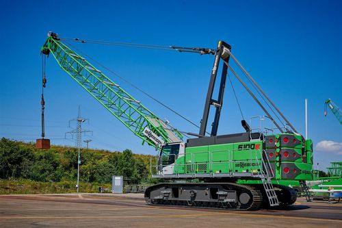 Kran auf Raupen - 6100 HD - SENNEBOGEN Maschinenfabrik GmbH - Ausleger / Gitter / für Baustelle