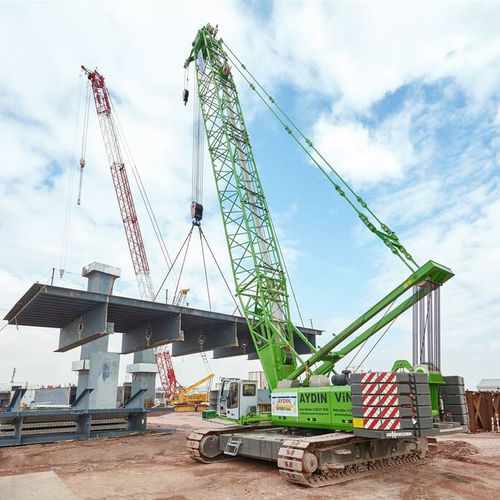 Kran auf Raupen - 5500 G - SENNEBOGEN Maschinenfabrik GmbH - Ausleger / Gitter / für Baustelle