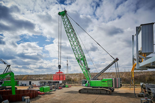 Kran auf Raupen - 6300 HD - SENNEBOGEN Maschinenfabrik GmbH - Ausleger / Gitter / für Baustelle