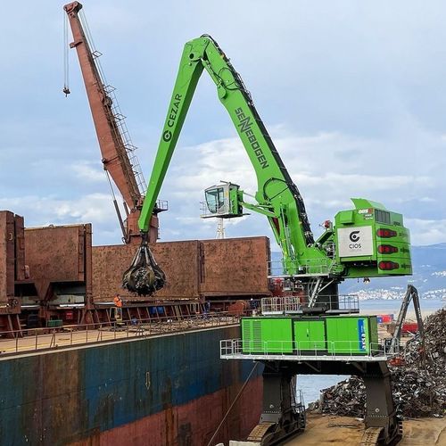 Mobiler Umschlagbagger - 885 G - SENNEBOGEN Maschinenfabrik GmbH - hydraulisch / Hybrid