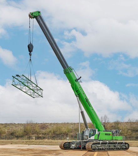 Kran auf Raupen - 6203 E - SENNEBOGEN Maschinenfabrik GmbH - Teleskop / für Baustelle / zum Entladen