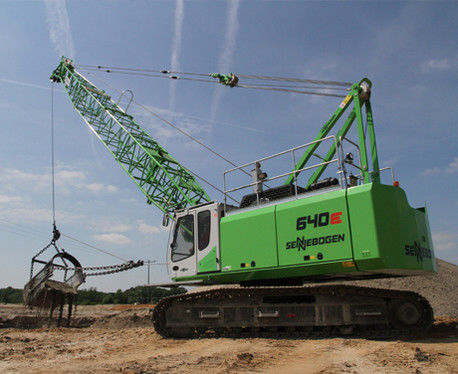 Kran auf Raupen - 640 HD - SENNEBOGEN Maschinenfabrik GmbH - Ausleger / Gitter / für Baustelle