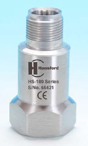 Dreiachsiger Beschleunigungsmesser - HS-100 series - Hansford Sensors - piezoelektrisch / Industrie / IP68