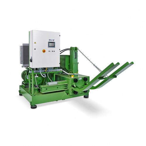 Brikettiermaschine für Biomasse - RUF 100 - RUF. BRIQUETTING SYSTEMS - für rechteckige Briketts / für cylindrische Briketts / automatisch