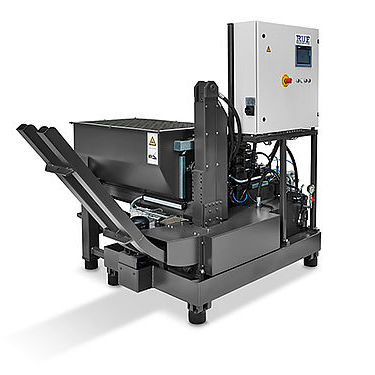 Metallspäne-Brikettierpresse - RUF 4-11 - RUF. BRIQUETTING SYSTEMS - für rechteckige Briketts / für cylindrische Briketts / automatisch