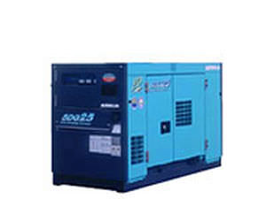 Diesel-Stromaggregat - SDG series - AIRMAN HOKUETSU Industries CO.,LTD. - dreiphasig / stationär / Kammereinspritzung