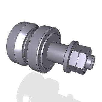 Führungslaufrolle - FRV series - Nadella Group - Edelstahl