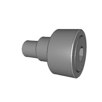 Kurvenrolle für schwere Lasten - GCUR series - Nadella Group - Bolzen / Metall
