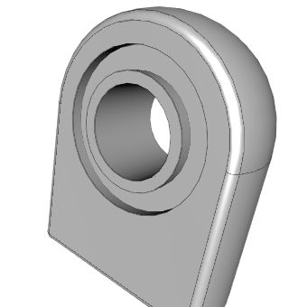Stahl-Gelenkkopf - DGF L0 series - Nadella Group - mit Gleitlager