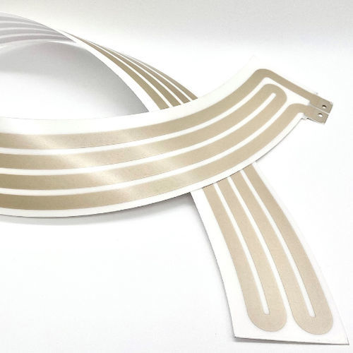 Flexibles Heizelement - UPPA - ALPER S.R.L. - flach / Siebdruck / PET