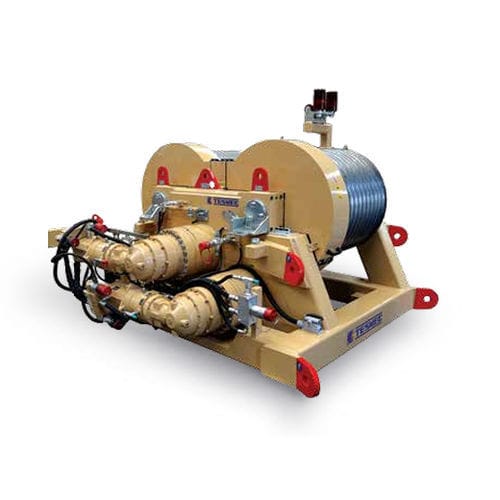 Hydraulische Spillwinde - ARS919 - TESMEC - Seil