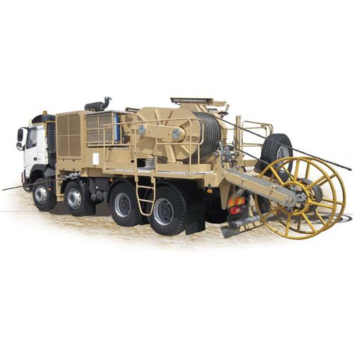 Hydraulische Spillwinde - ARS912 - TESMEC - dieselbetrieben / für Kabel / Traktion