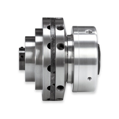 Schaltkupplung zur Spannungsprüfung - SI series - Mach III Clutch, Inc. - pneumatisch / mit Durchgangsbohrung