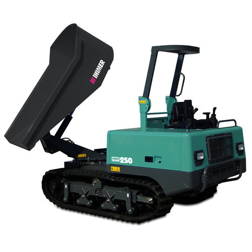 Minidumper auf Raupen - Carry 250 - KATO IMER S.p.A. - elektrisch / Diesel / mit Frontentladung
