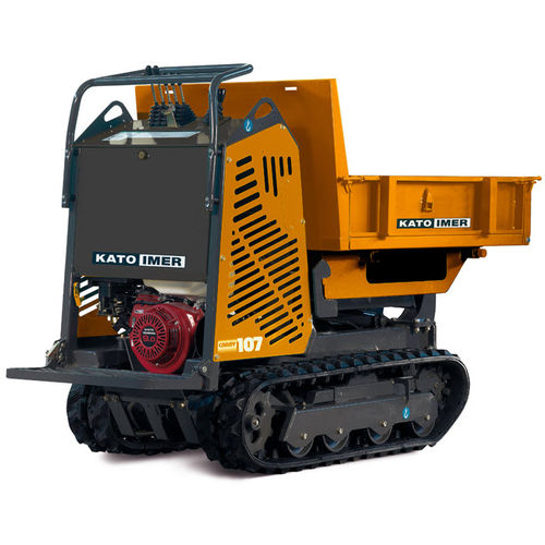 Minidumper auf Raupen - Carry 107 - KATO IMER S.p.A. - Diesel / mit Frontentladung / kompakt
