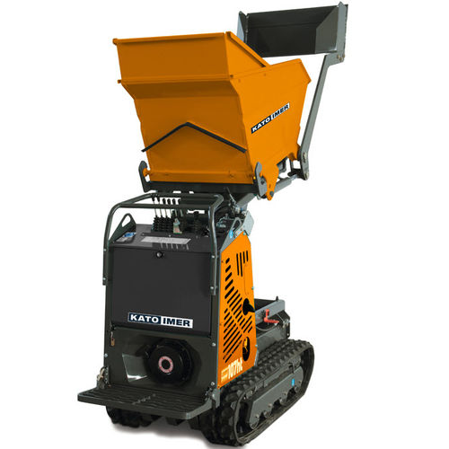 Minidumper auf Raupen - Carry 107 HT - KATO IMER S.p.A. - Diesel / Fronthochkipper / selbstladend