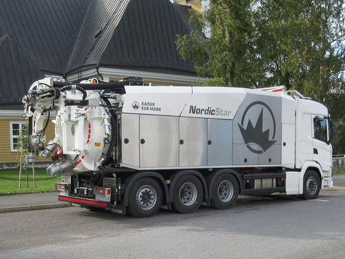 Sauglader-LKW - NORDICSTAR - KAISER AG Fahrzeugwerk - mit Wasserwiederverwertung
