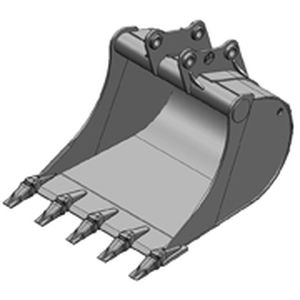 Standardschaufel - KAISER AG Fahrzeugwerk - für Hydraulikbagger