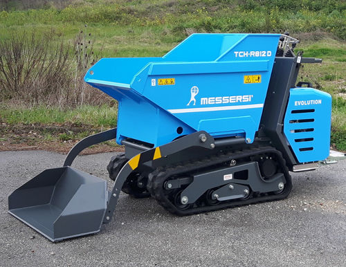 Minidumper auf Raupen - TC85 - Messersì S.p.A. - Benzin / selbstladend