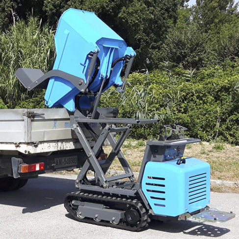 Mini dumper / auf Raupen - TC90D - Messersì S.p.A. - Diesel / selbstladend