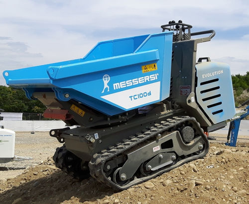 Minidumper auf Raupen - TC100D - Messersì S.p.A. - Diesel / selbstladend