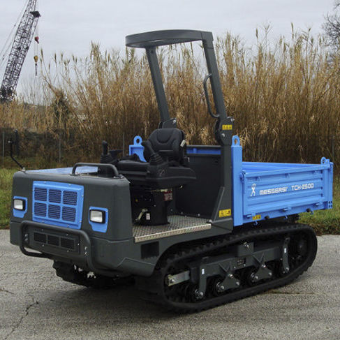 Minidumper auf Raupen - TC250D - Messersì S.p.A. - Diesel / Fronthochkipper / Rundkipper