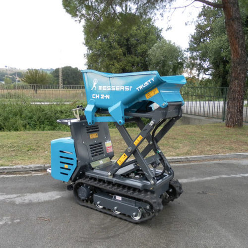 Minidumper auf Raupen - TC95 - Messersì S.p.A. - Diesel / Fronthochkipper