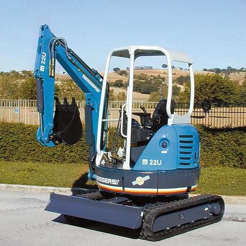 Minibagger - M-22U - Messersì S.p.A. - auf Raupen / Tier 2 / für Baustellen