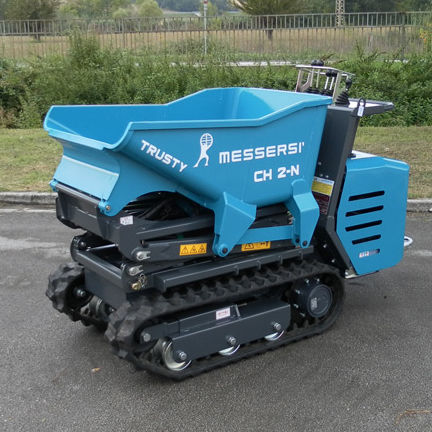 Minidumper auf Raupen - TC95D - Messersì S.p.A. - Diesel / Fronthochkipper / kompakt
